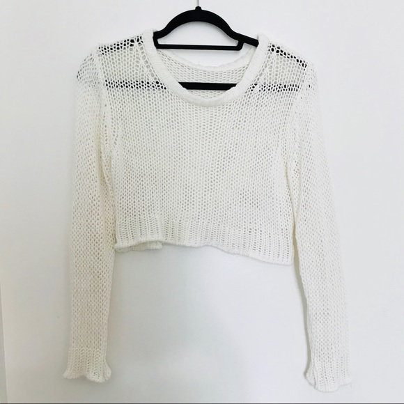 Brandy Melville Tops - BRANDY MELVILLE cropped top sweater